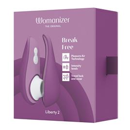 Womanizer Liberty 2 Stimulator Vibrator Roxo