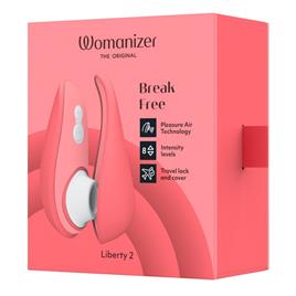 Womanizer Liberty 2 Stimulator Vibrator Transparente