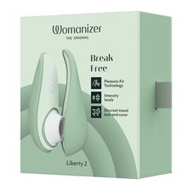 Womanizer Liberty 2 Stimulator Vibrator Transparente