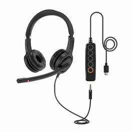 Axtel Voice Uc28-35 Headset Prateado