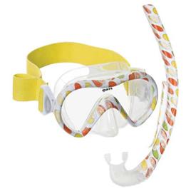 Mares Aquazone Vitamin Snorkeling Set Branco