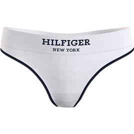 Tommy Hilfiger Uw0uw05219 Thong Branco S Mulher