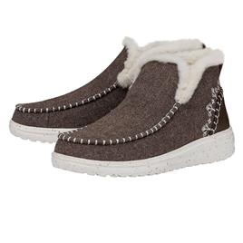 Hey Dude Denny Wool Faux Shearling Shoes Castanho EU 36 Mulher
