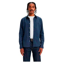 Levi´s ® Battery Slim Long Sleeve Shirt Azul XS Homem