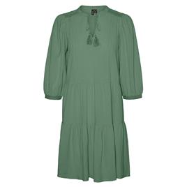 Vero Moda Pretty 3/4 Sleeve Dress Verde S Mulher