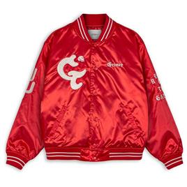 Grimey Causing Panic Satin Jacket Vermelho XS Homem