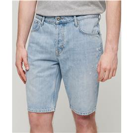 Superdry Vintage Straight Shorts Azul 30 Homem