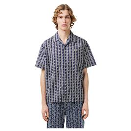 Lacoste Ch8792 Short Sleeve Shirt Cinzento 44 Homem