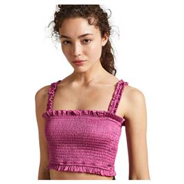 Pepe Jeans Divinity Sleeveless Blouse Rosa L Mulher