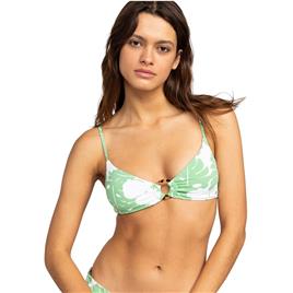 Roxy Erjx305270 Bikini Top Verde XS Mulher