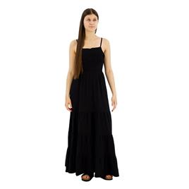 Superdry Smocked Long Dress Verde L Mulher