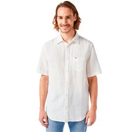 Wrangler 112352187 1 Pkt Short Sleeve Shirt Branco M Homem