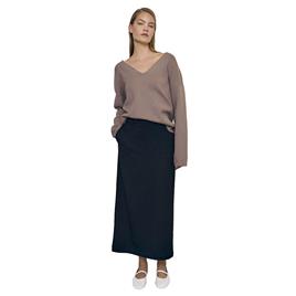 Object Lisa Midi Skirt Preto 42 Mulher