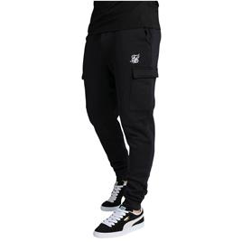 Siksilk Essential Cargo Pants Preto S Homem