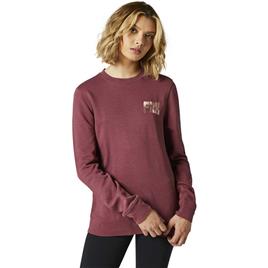 Fox Racing Lfs Sent Sweatshirt Roxo M Mulher