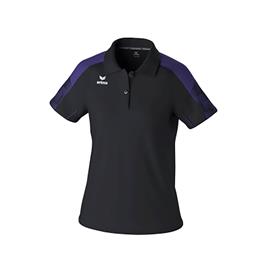 Erima Evo Star Short Sleeve Polo Preto 40 Mulher