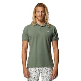 Altonadock 123275010842 Short Sleeve Polo Verde XL Homem