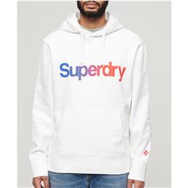 Superdry Core Logo Loose Hoodie Branco 3XL Homem