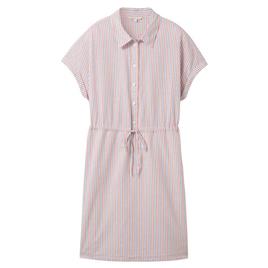 Tom Tailor Striped Dress Beige 2XL Mulher