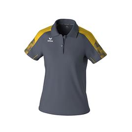 Erima Evo Star Short Sleeve Polo Cinzento 38 Mulher