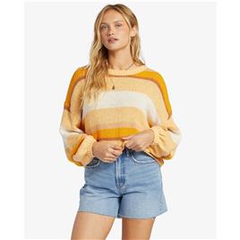 Billabong Sol Time Sweater Amarelo M Mulher