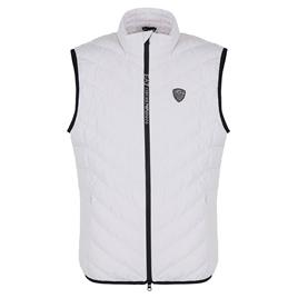 Ea7 Emporio Armani 8npq02_pne1z Vest Branco M Homem