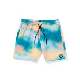 Volcom Baffle Trunk 17´´ Swimming Shorts Azul M Homem