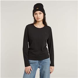 G-star Front Seam Long Sleeve T-shirt Preto XS Mulher