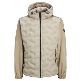 Jack & Jones Heat Hybrid Jacket Beige L Homem