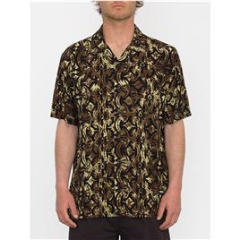 Volcom Bold Moves Short Sleeve Shirt Verde S Homem