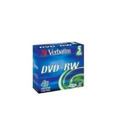 Verbatim DVD-RW Matt Silver 4X 4,7 GB 5 Unidade(s)