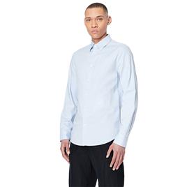 Armani Exchange 8nzcgb_z8anz Long Sleeve Shirt Azul XS Homem
