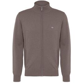 Fynch Hatton Sfpk212 Full Zip Sweater Beige 2XL Homem