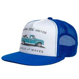 Wheels And Waves Ww23 Cap Azul  Homem