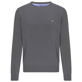 Fynch Hatton Sfpk210 O Neck Sweater Cinzento XL Homem