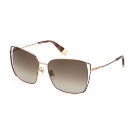Furla Sfu600-590a93 Sunglasses Rosa Brown Homem