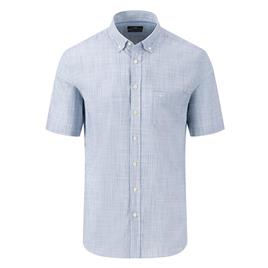 Fynch Hatton 14048091 Short Sleeve Shirt Azul L Homem