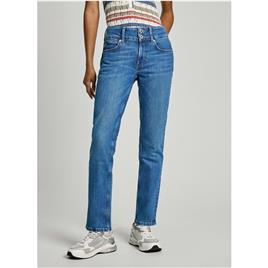 Pepe Jeans Pl204735 Slim Fit Jeans Azul 29 / 30 Mulher