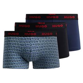 Hugo Design 10260754 Boxer 3 Units Colorido S Homem