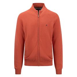 Fynch Hatton 1413223 Full Zip Sweater Laranja 2XL Homem