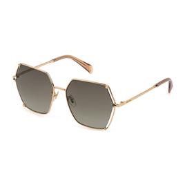 Police Spld31-560300 Sunglasses Rosa Brown Homem