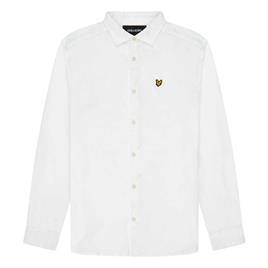Lyle & Scott Lw1115vog Long Sleeve Shirt Branco L Homem