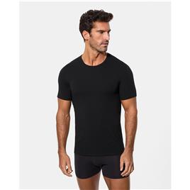 Abanderado Short Sleeve Base Layer Preto 2XL Homem