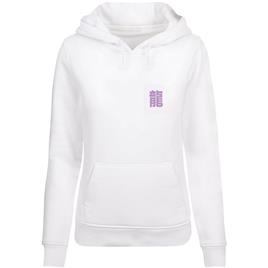 Miss Tee Glory Dragon V2 Hoodie Branco XS Mulher