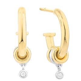 Secrecy E8233cdaww190 Earrings Dourado  Homem