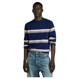 G-star D24378-d563 Crew Neck Sweater Azul L Homem