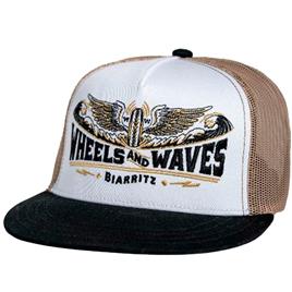 Wheels And Waves Ww19 Cap Branco  Homem