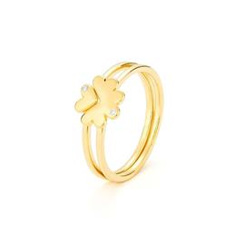 Secrecy Re288cdaw7p14 Ring Dourado  Homem