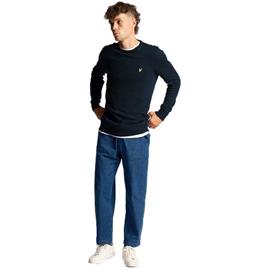 Lyle & Scott Kn400vc Sweater Azul L Homem