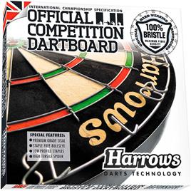 Harrows Official Competition Dartboard Colorido